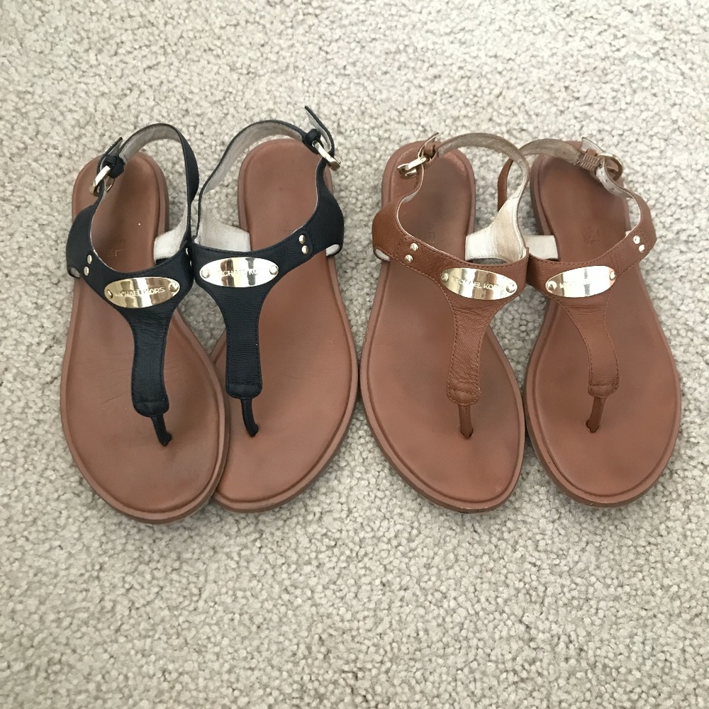 Michael Kors Thong Sandals Set
